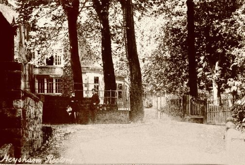 the rectory of 1850, photographed in the early 20th century 